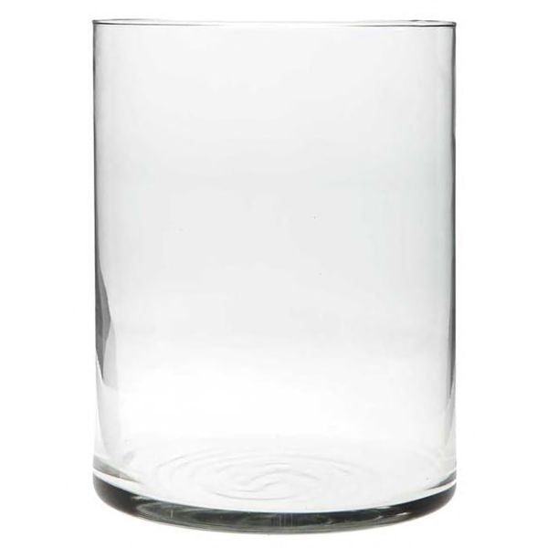 8-Inch Glass Cylinder Vase