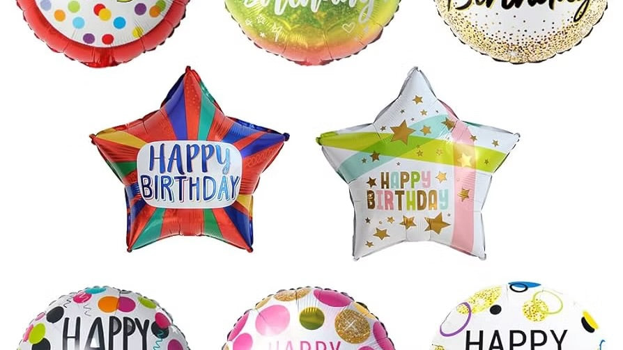 18in Pre-Inflated Balloons