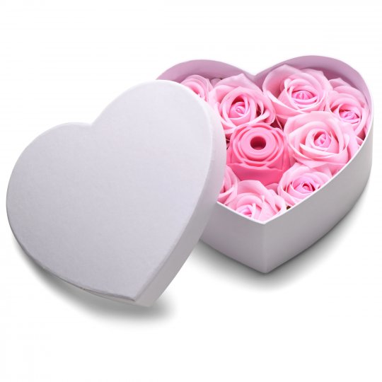 The Rose Lovers Gift Box 10x Clit Suction Rose - Swirl